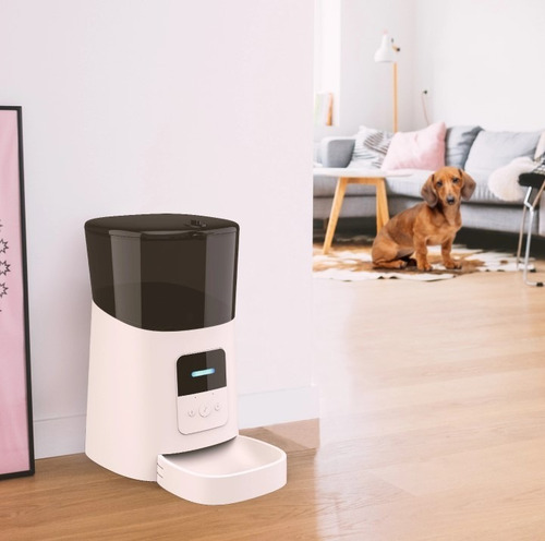 Imagen 4 de 5 de Dispensador Alimento Mascota 6 Litros, Wifi Automático, P005