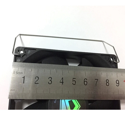 Imagen 3 de 3 de Clips Metálicos Para Sujeción Cooler 92mm Id-cooling Se-903