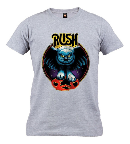 Remera Estampada Varios Diseños Rush Buho