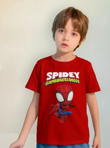 Camiseta Remera Spidey Y Sus Amigos