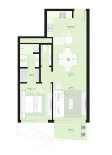 Imagen 3 de 16 de Departamento De 1 Dormitorio En Punta Del Este - Punta Del Este Roosevelt
