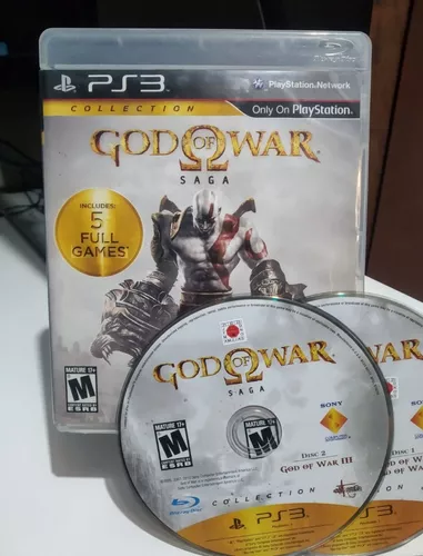 God of War: Saga - Jogo PS3 Midia Fisica, Magalu Empresas