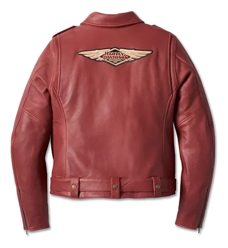 Jaqueta couro feminina harley davidson 2025