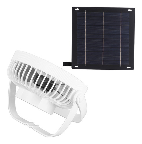 Kit De Ventilador De Painel Solar Com Exaustão Alimentado Pa