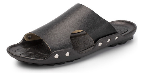 Zapatillas Informales Modernas Para Hombre, Sandalias De Cue