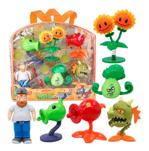 Plantas Vs Zombies Juego Personajes Juguetes Niños 686-114