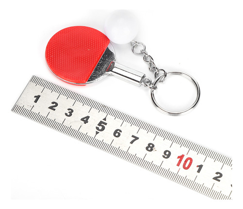 Llavero Para Bolso De Mano, 6 Unidades, Con Forma De Ping-po