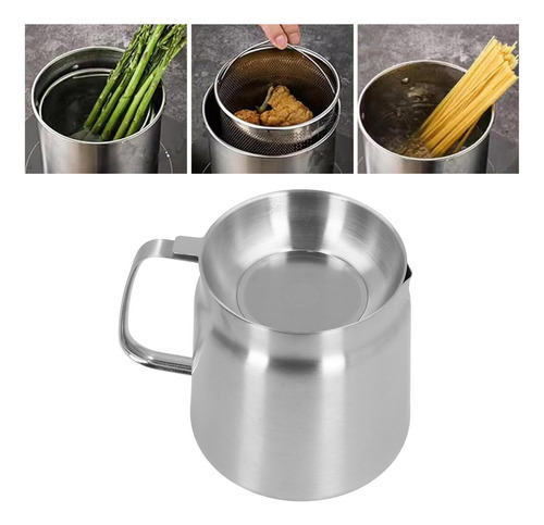 Separador De Aceite Acero Inoxidable 304 2l Manergonómico