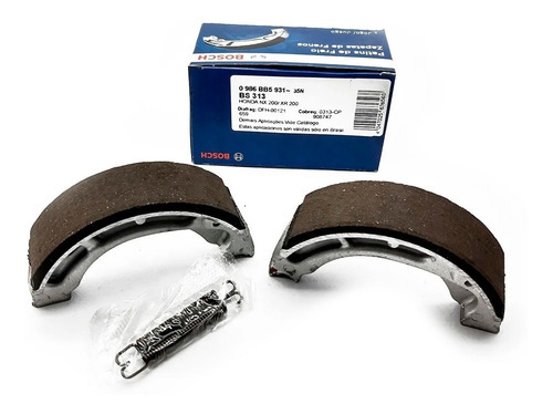 Imagen 3 de 6 de Kit Freno Zapata Pastilla Honda Xr 125 Xr 150 L Ryd