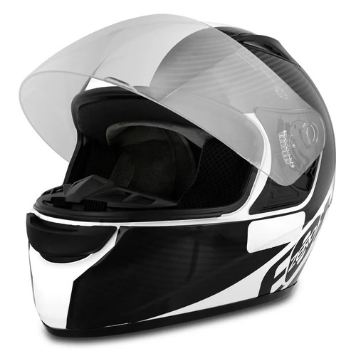 Capacete Moto Ebf E0x Spectro 61 Branco 