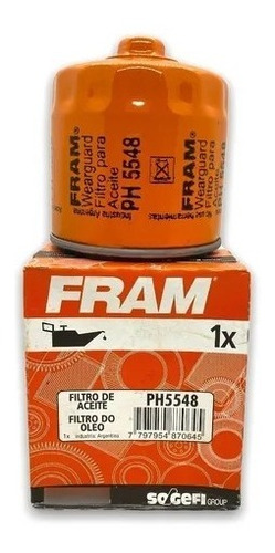 Filtro De Aceite Fram Gol Trend Fox Suran Voyage 1.6 Ph5548