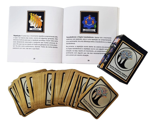 Baralho Terapêutico Sistêmico Constelação Familiar 107 Cartas