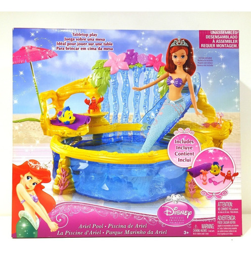 Disney La Sirenita Set De Juego Mattel Nuevo Ariel