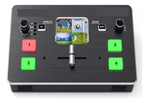 comprar Conmutador Mezclador De Video Multiformato L1 4 Entradas