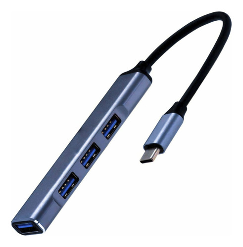 Hub Usb C 4 En 1 Usb 3.0 Macbook Adaptador Pro Air Pc Atrix®