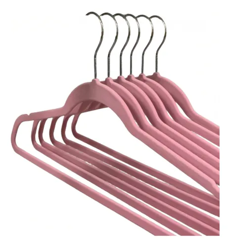Ganchos Rosados Terciopelo