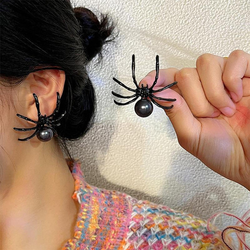 6 Pendiente De Aranéida Para Halloween, Bisutería Gótica