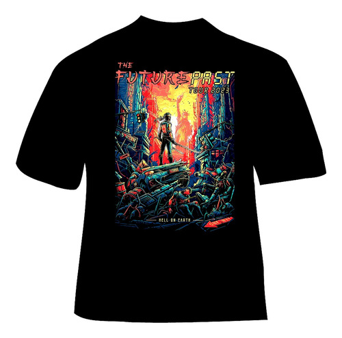 Polera Iron Maiden - The Future Past Tour 2023