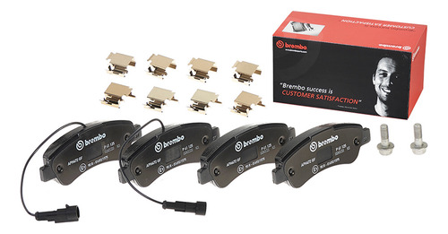 Balatas Traseras / Fiat Ducato Xl 2011 - 2012 Semimetálica