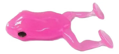 Monster Bait 3 ranas de remo, 9,5 cm, 2 unidades, color morado