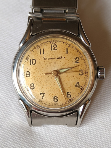 Relógio De Pulso Feminino Eterna Matic Swiss Made Raridade