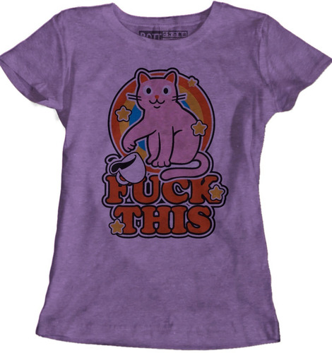 F*ck This Gato Mal Educado Blusa Rott Wear