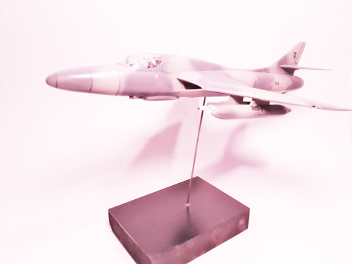 Avion Coleccion Matchbox 1/72 Maqueta Hawker Hunter Armado (Usado)
