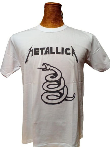 Remera Metallica Album Negro Muy Buena Calidad 