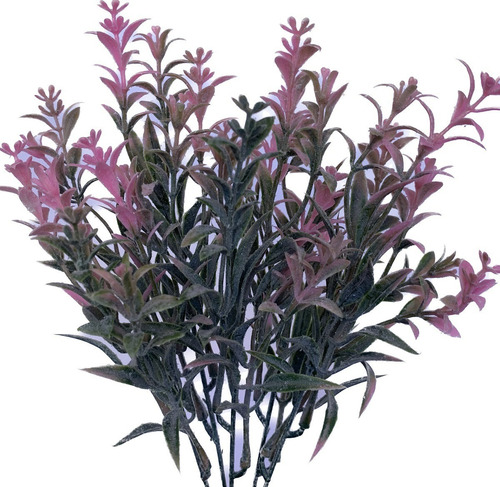 Imagen 1 de 3 de Plantas Artificiales, Lady Pía, Mata Opaca (verde-rosa)