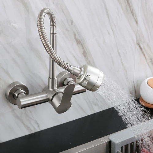 Grifo De Cocina, Manguera Flexible Para Fregadero De Acero I