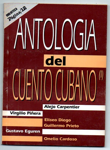 Antología Del Cuento Cubano - Alejo Carpentier