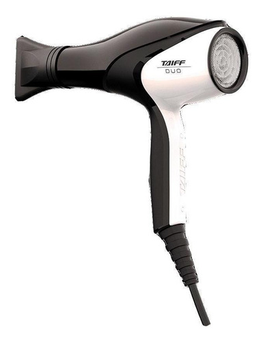Secador De Cabelo Taiff Unique Duo 2700w Preto/branco Bivolt