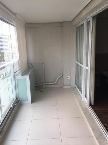 Imagem 1 de 9 de Apartamento Com 1 Suíte, Para Alugar, 50 M² Por R$ 3.200/mês - Brooklin - São Paulo/sp - Ap19693