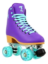 Comprar Patins Quad Traxart Foxxy Roxo 58mm X 32mm Abec-5 + Brinde