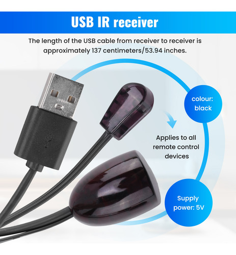 Extensor De Infrarrojos Ir, Receptor De Control Remoto Ir, R