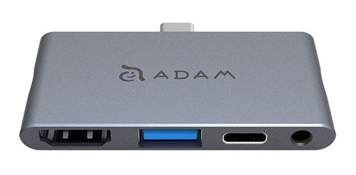 Imagen 2 de 5 de Adam Elements Hub I4 Adaptador Usb-c Multipuerto iPad Pro