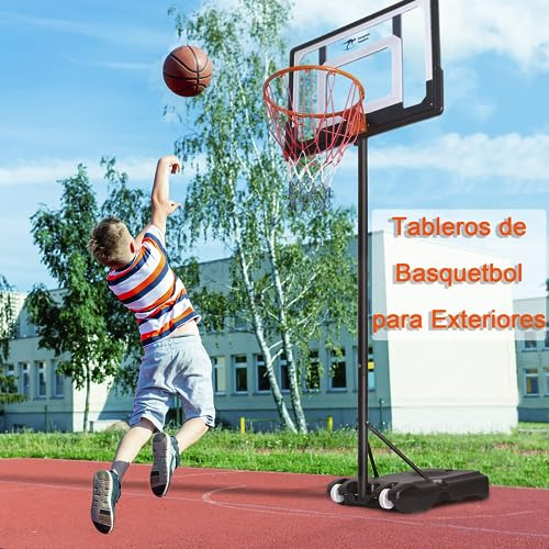 Tablero De Basquetbol Baloncesto Portátil De Altura