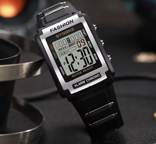 Reloj Electronico Deportivo Rectangular