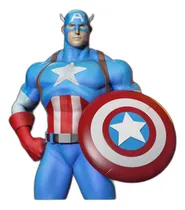 Comprar Figurita Capitán América: Héroe De Marvel Y Capcom