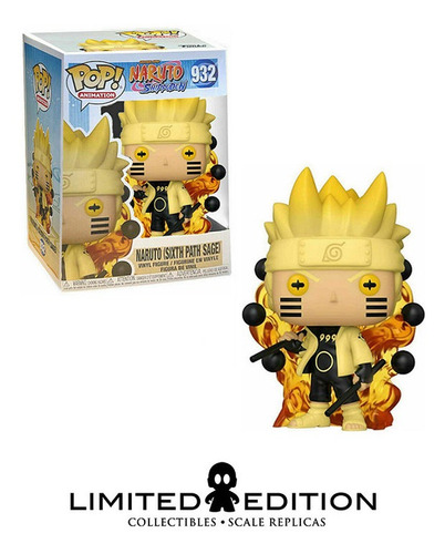 Funko Pop Naruto - Naruto Sage 932, Vinilo 10 Cm