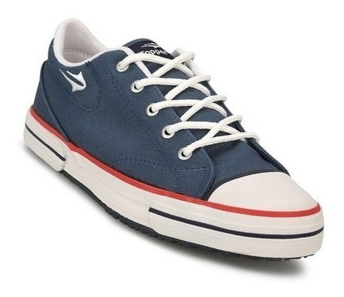 Zapatillas Topper Lona Reforzada Nova Low Auténticas Azul