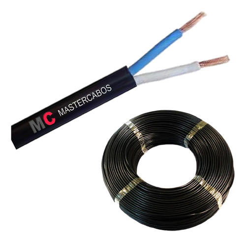 Cabo 2 Vias Multiplo 2x10 Mm 0,6/1kv Epr Flexível Ipce 20 M