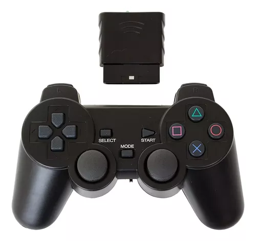 Mando Para Ps2 Mando Para Playstation 2- Dualshock Negro 