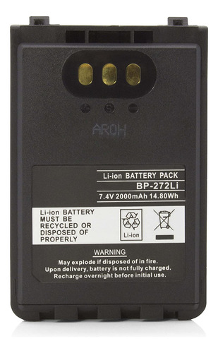 Expertpower Icom Bp-272 Li-ion Equiv Battery