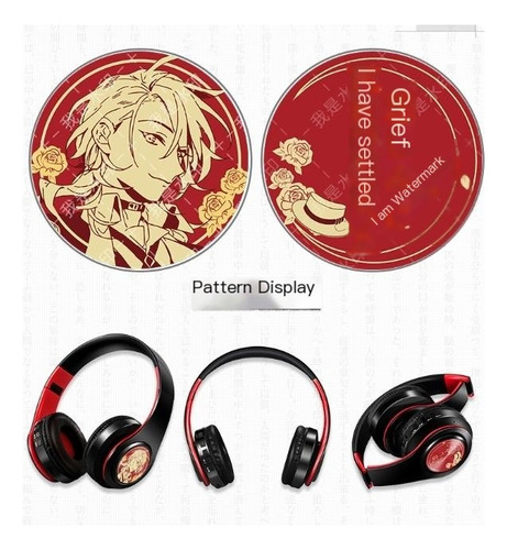 Anime Headband Auricular Inalámbrico Bluetooth