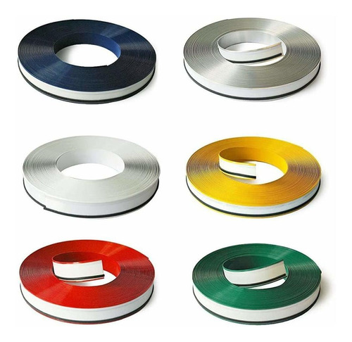 7 Color Canal Cinta Aluminio Bobina Tira Pc Espuma Para