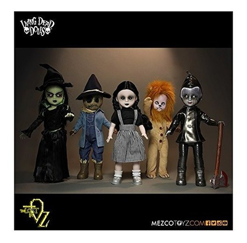 Living Dead Dolls En Oz: Conjunto De 5.