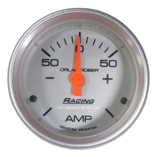 Reloj Amperimetro Orlan Rober Racing 52mm 341 P50