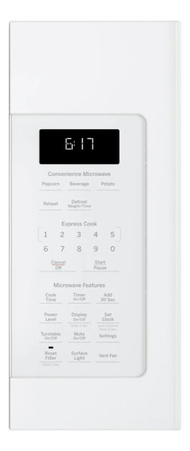 Microondas Ge Appliances Jvm6172 Blanco 48.1l 127v