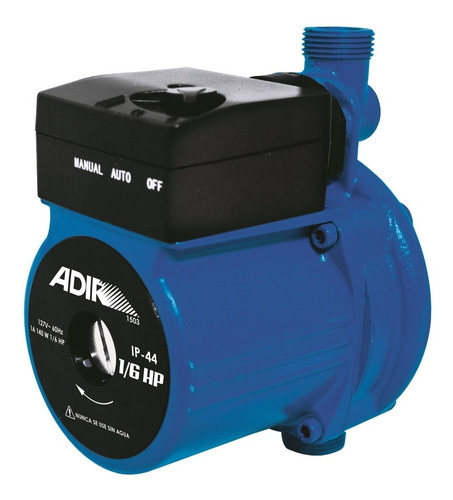 Bomba Agua Presurizador 1/6 Hp 3910 Automática Ad-1503 Adir 
